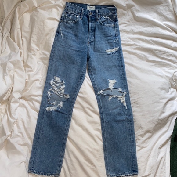 AGOLDE 90s mid rise loose fit size 22 - Picture 4 of 8